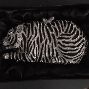 Natasha tiger minaudiere Never been used